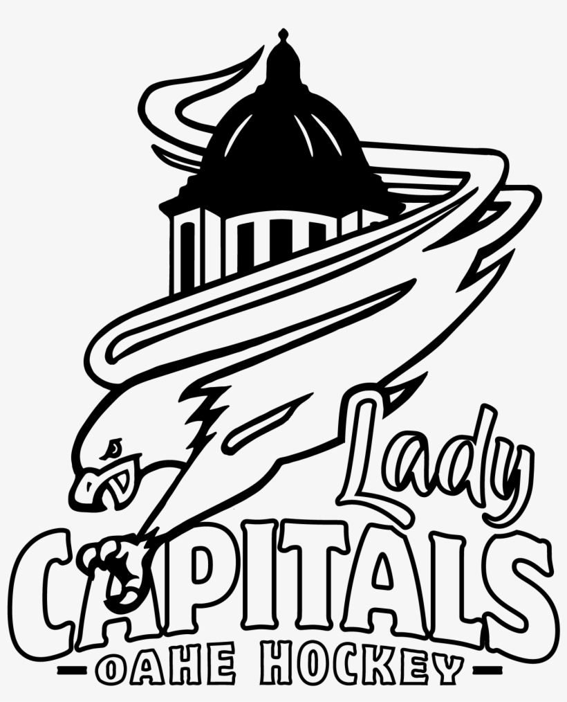 Line Art - Oahe Capitals, transparent png