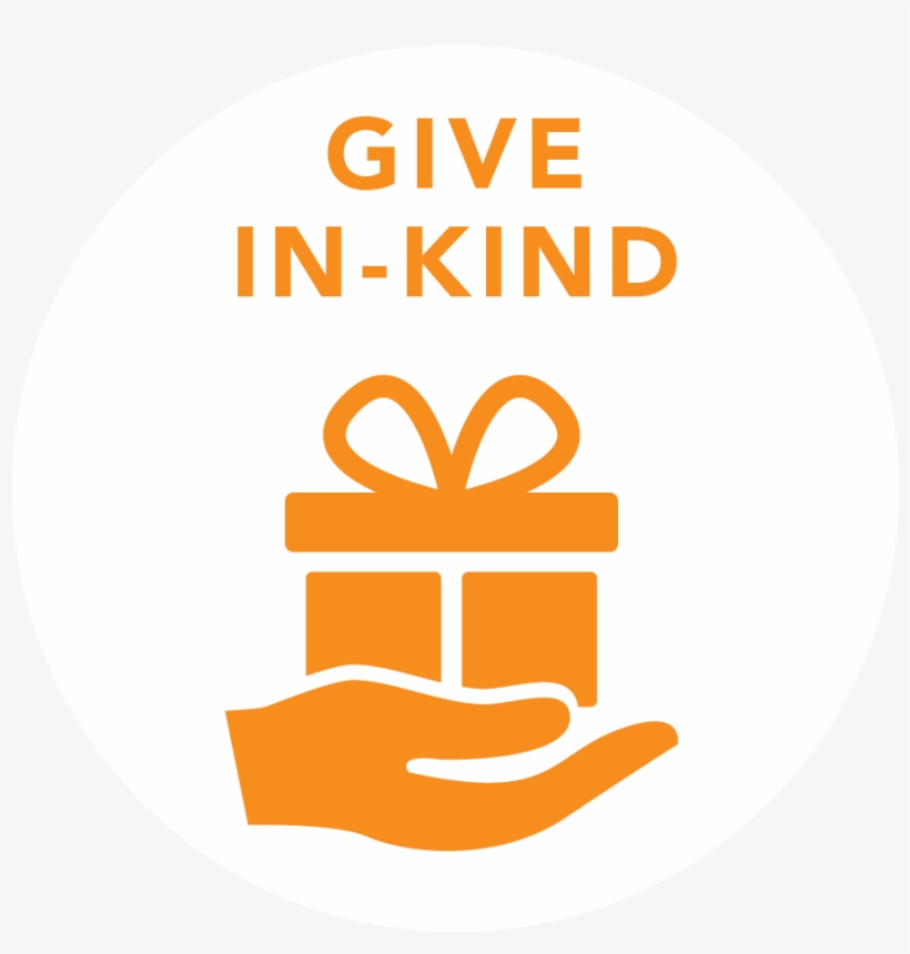Give In-kind - Circle, transparent png