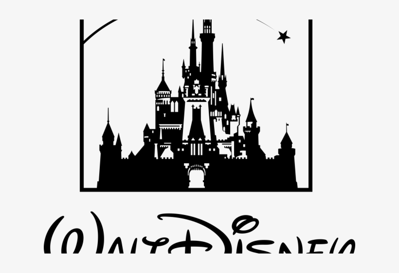 Walt Disney Logo - Disney - Castle - Macbook - Decal, transparent png