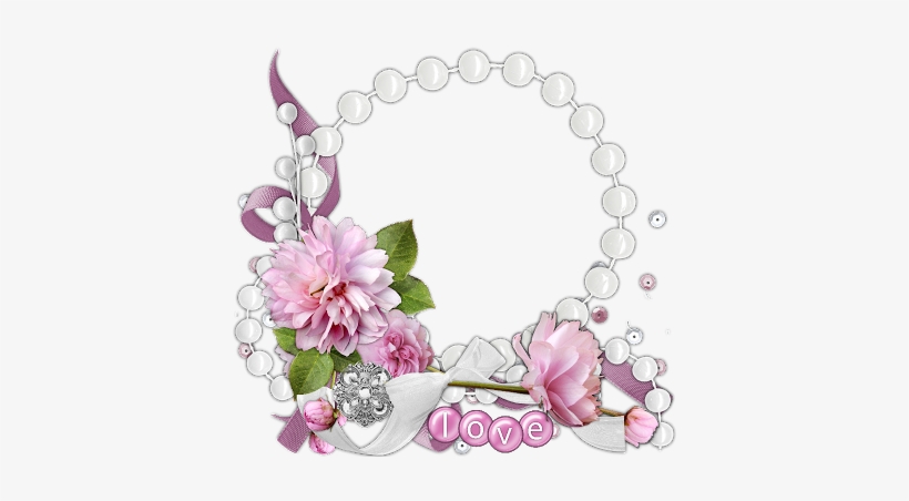 Pour Vos Creas Cadres - Flower Cluster Free Png Scrapbook Cluster, transparent png
