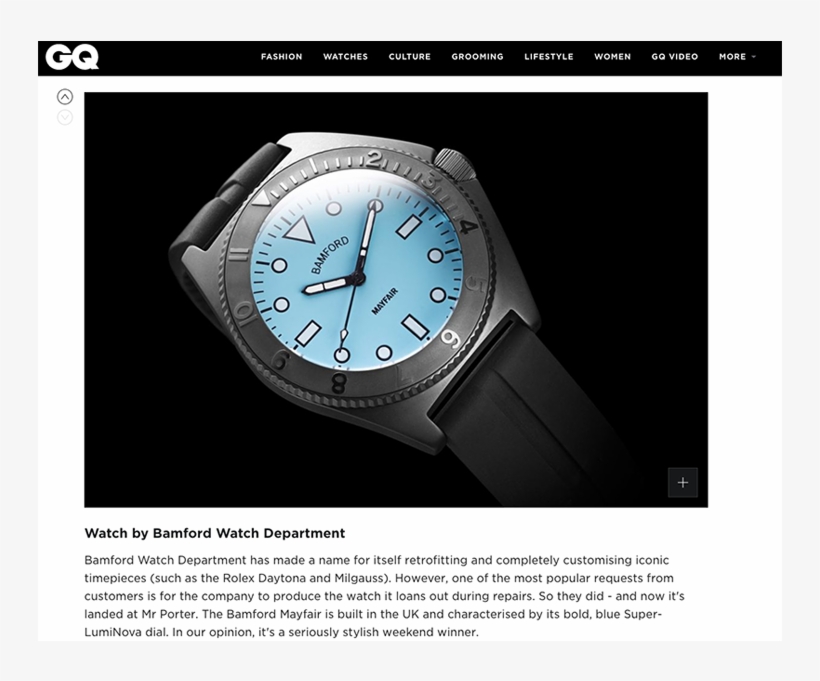 Gq Magazine 17 Best New Menswear Items In The World - Bamford Watch Department, transparent png