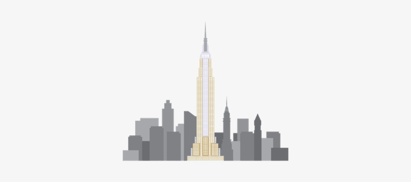 Empire State Building Clipart - Empire Building Png, transparent png