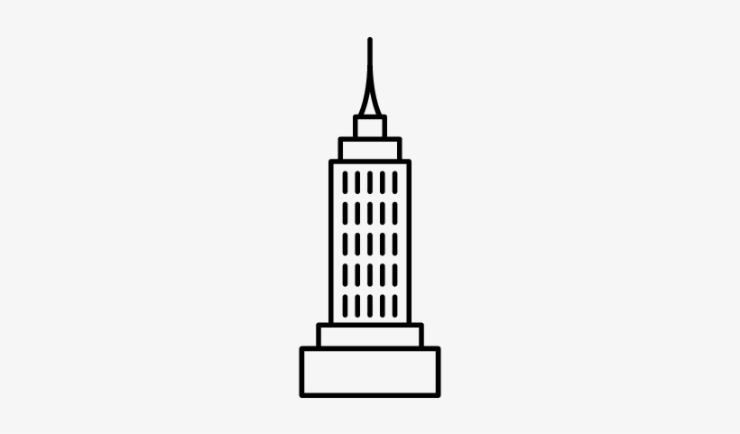 Empire State Vector - Illustration, transparent png