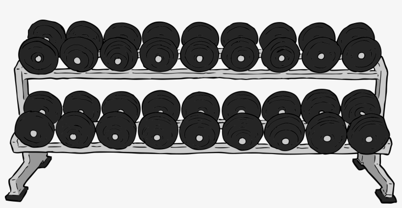 This Free Icons Png Design Of Dumbell Rack, transparent png
