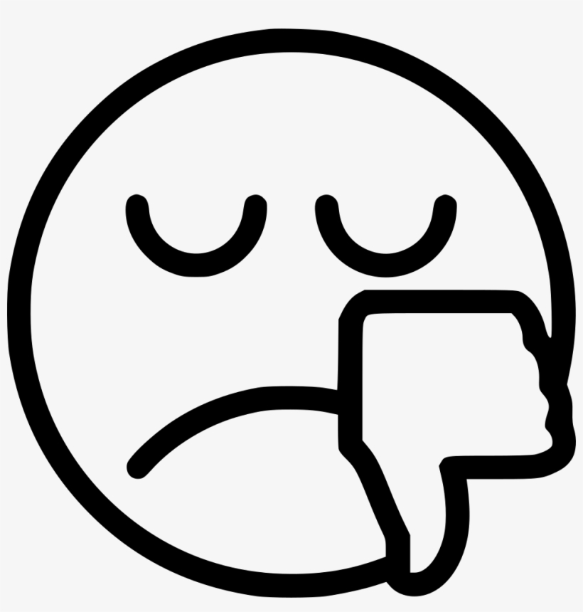 Thumbs Down - - Thumbs Down Clipart Black And White, transparent png