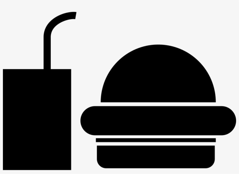 Junk Food Brunch Of Burger And Soda Comments - Vector De Comida Chatarra, transparent png