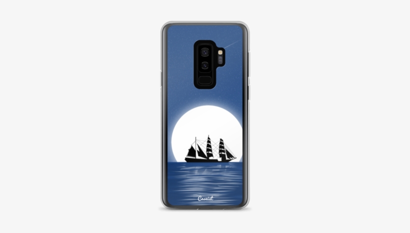 Ship Silhouette Samsung Case - Sailing Boats Tablet - Ipad Air 1 (horizontal), transparent png