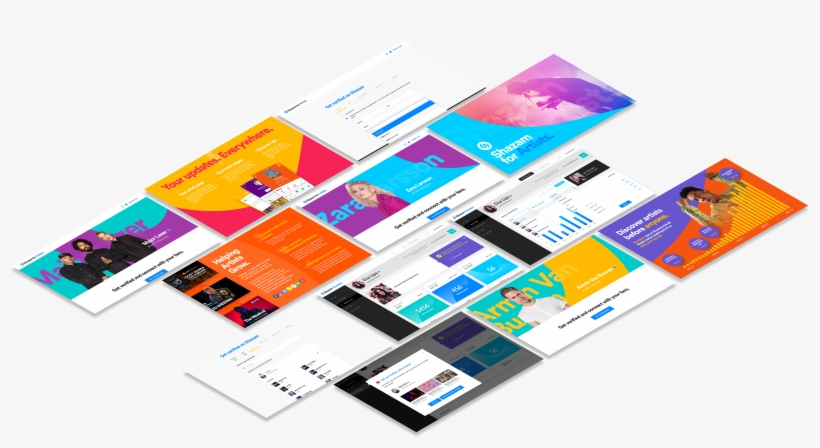 Revamped Shazam - Com - Brochure, transparent png