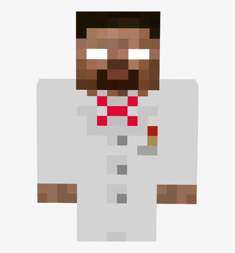 Free Minecraft Bow Skin - Minecraft Herobrine, transparent png