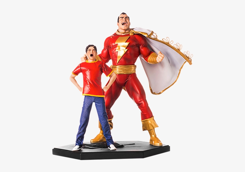 About The Shazam Deluxe Statue - Shazam - 1:10 Scale Statue, transparent png