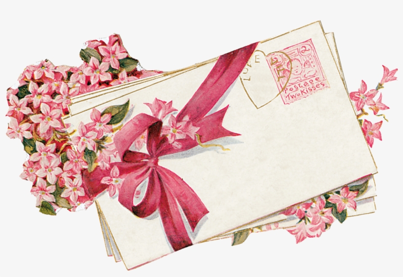Vintage Envelopes - Happy 53th Birthday Mom, transparent png