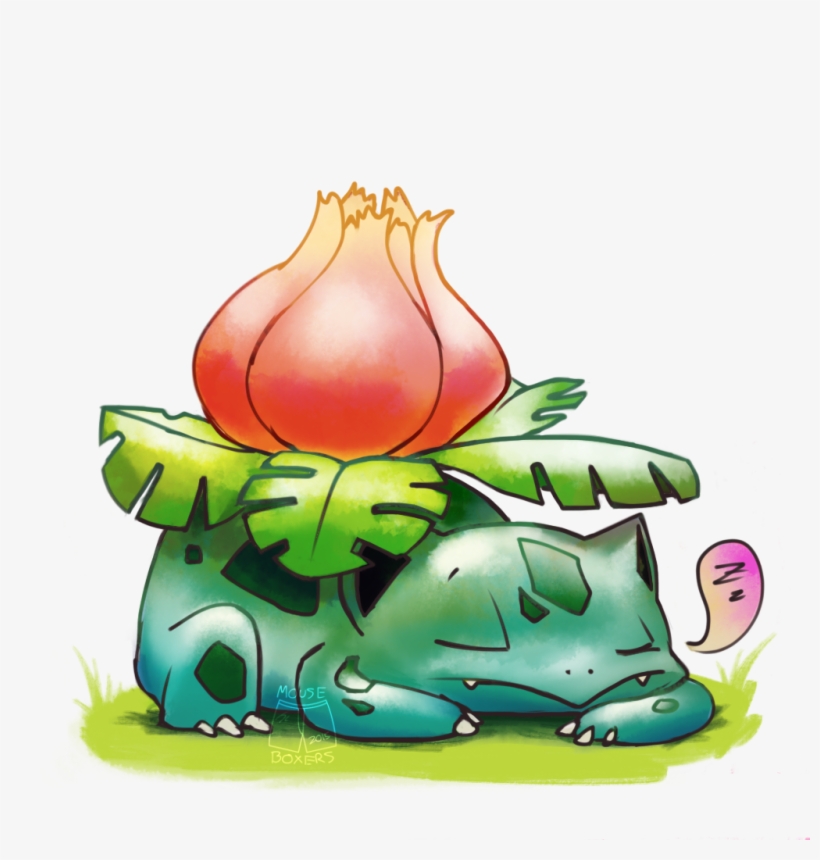 002 Ivysaur, transparent png