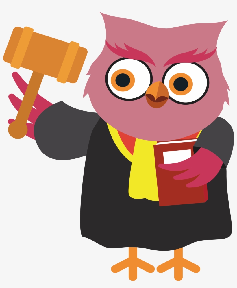 Judge Cartoon Court Law - Justicia Y Equidad Animado, transparent png