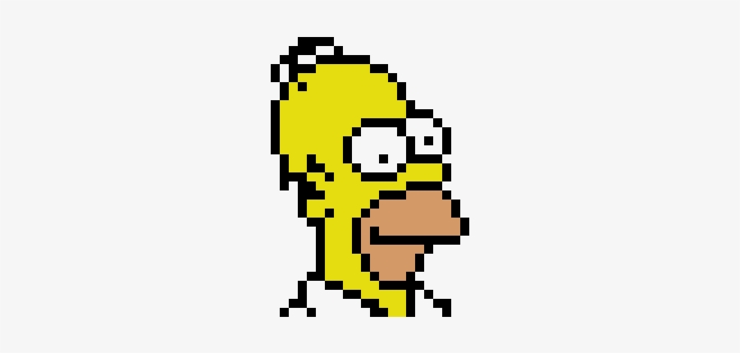 Homer Simpson - Homer Minecraft, transparent png