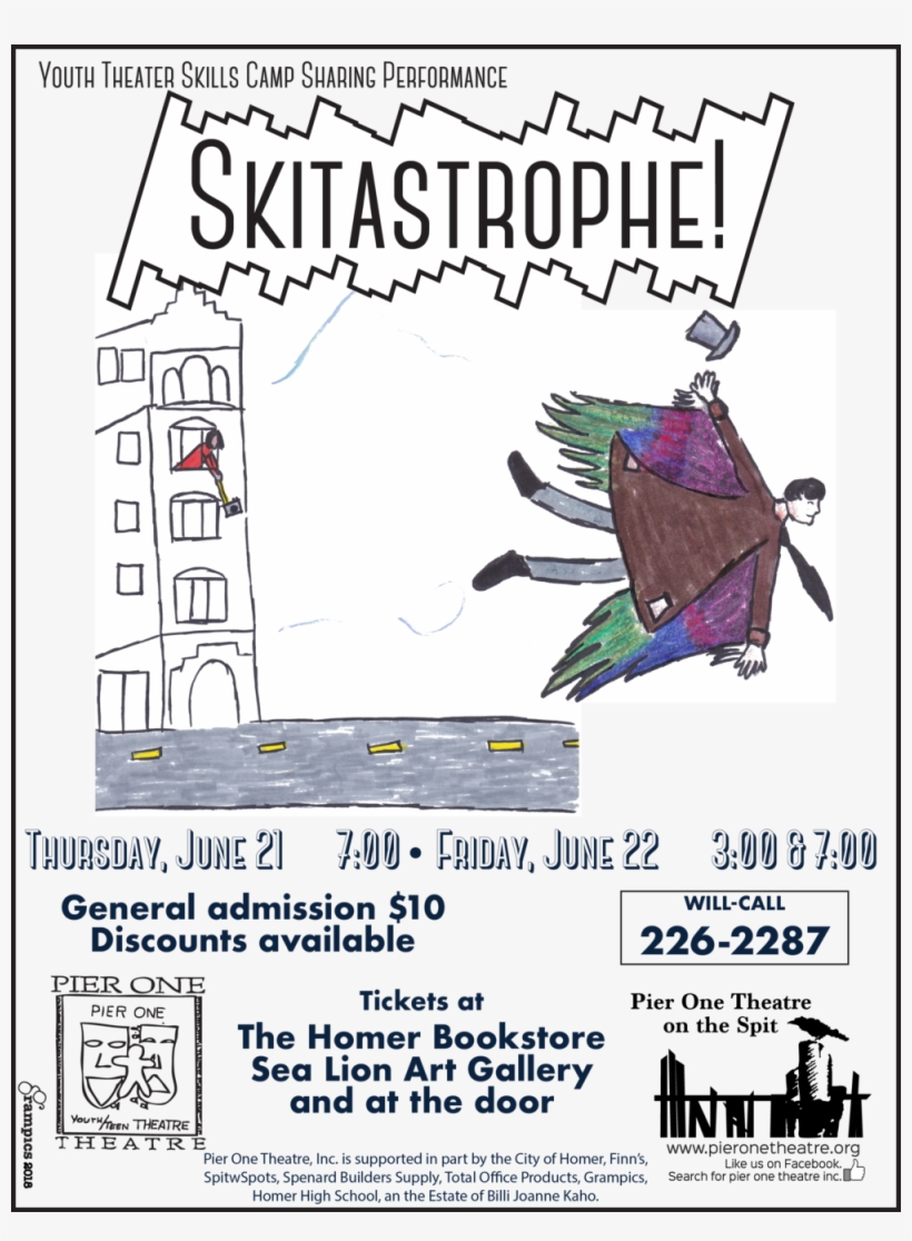 Skitastrophe Poster Template-01, transparent png
