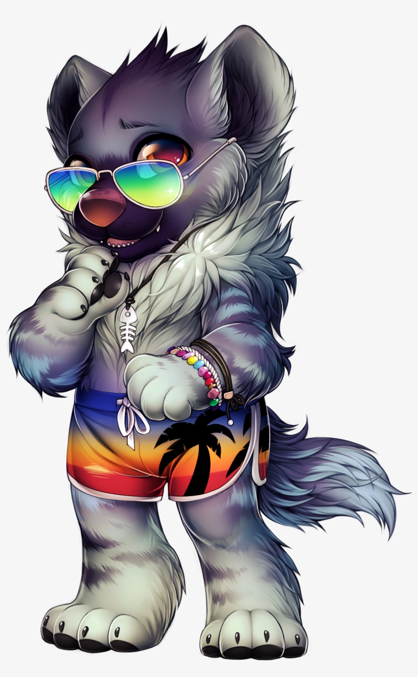 Hyena Beach - Furvilla Paintie For Hyena, transparent png