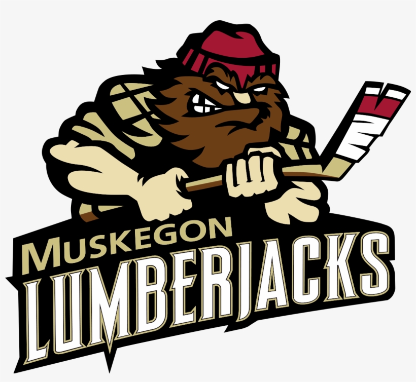 Graphic Royalty Free Stock Lumberjack Clipart Svg - Muskegon Lumberjacks Logo, transparent png