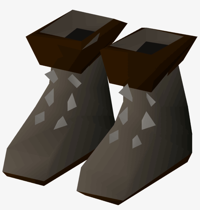 Lumberjack Boots Detail - Osrs Gardening Boots, transparent png