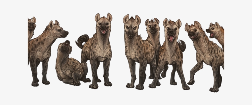 Largehyenaclanday - Hyena Clan, transparent png