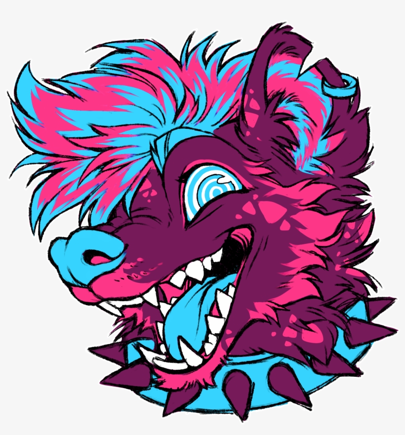 Maroon Hyena - Maroon, transparent png