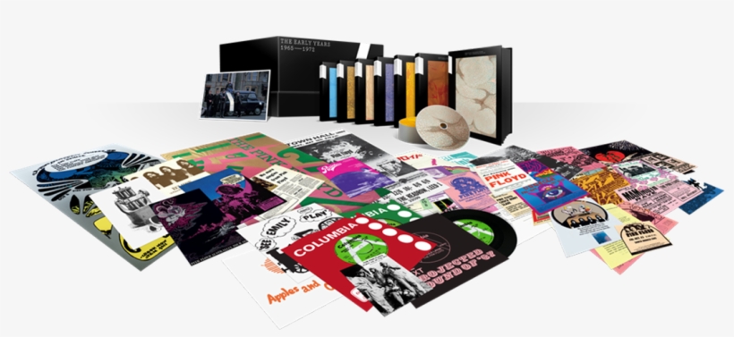Packshot Boxset - Pink Floyd The Early Years 1967 72 Cre Ation, transparent png