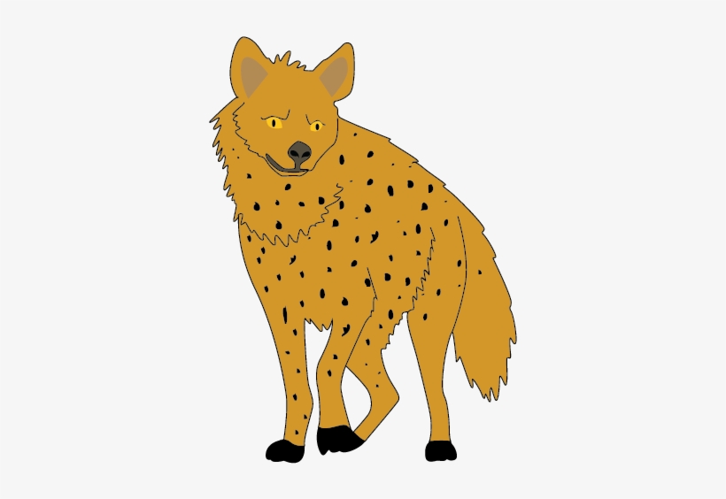 Yellow Hyena Clipart Animal Clip Arts Pfulyh Clipart - Red Fox, transparent png
