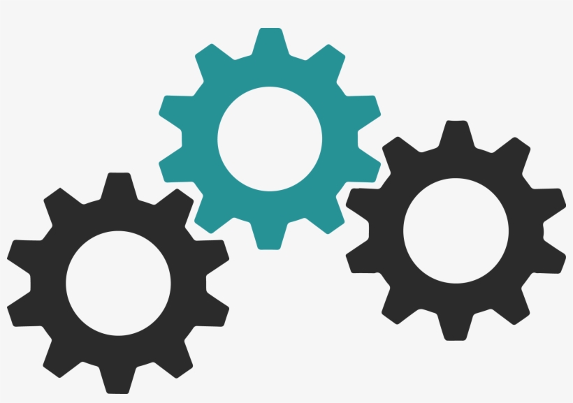 Gear Train Clip Art - Gears Clipart, transparent png