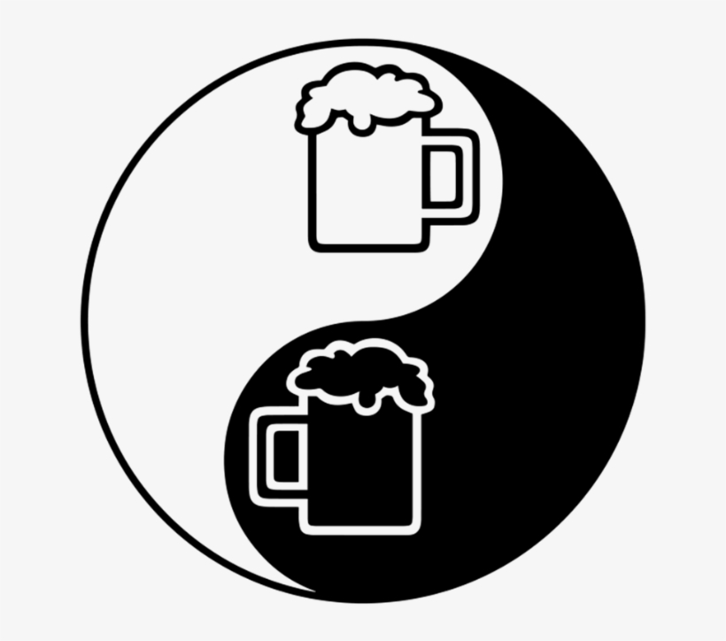 Ying Yang - Tim And Ted Beer Is Not The Answer Yes Is The Answer, transparent png