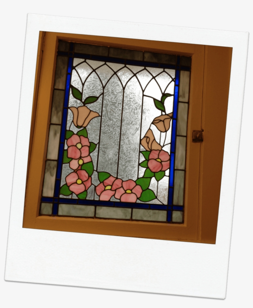 Rose Stained Glass - Stained Glass, transparent png
