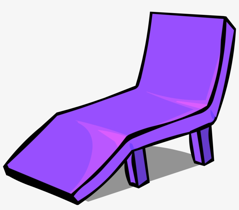 Purple Plastic Lawn Chair Sprite 001 - Lawn Chair Clip Art, transparent png