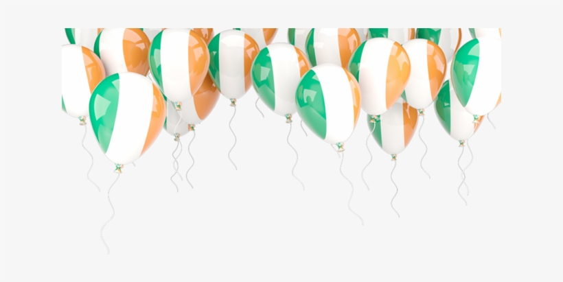 Illustration Of Flag Of Ireland - Romania Frame Png, transparent png