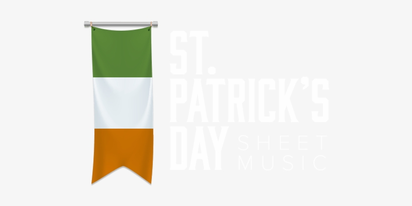 Irish Sheet Music - Flag, transparent png