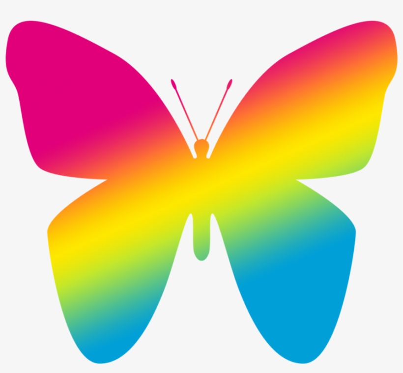 Lgbt Png Clipart - Butterfly, transparent png