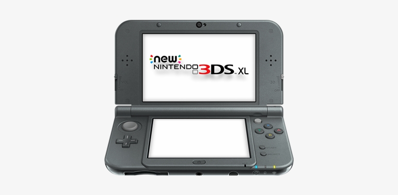 Metallic Black - Nintendo 3ds Xl Metallic Black, transparent png