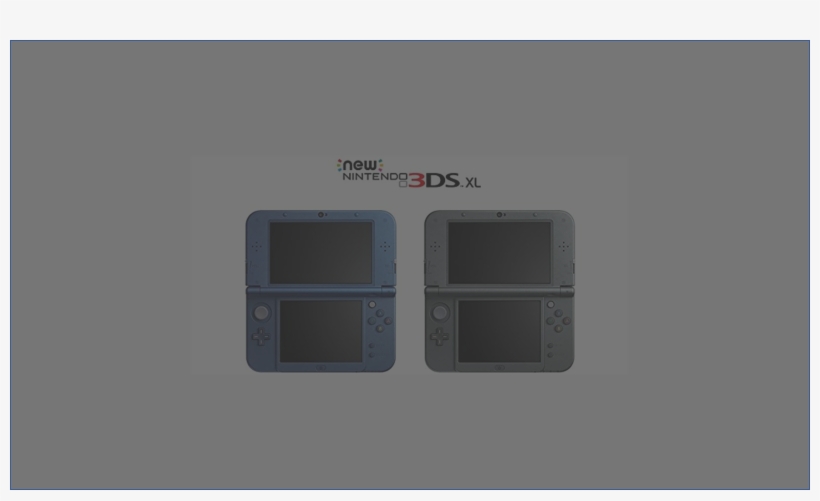 Nintendo 3ds Xl - New Nintendo 3ds Xl - Metallic Black, transparent png
