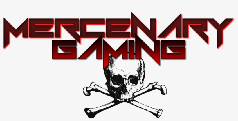 Mercenarygamingbanner Zpsb8a752a2 - Skull And Crossbones, transparent png