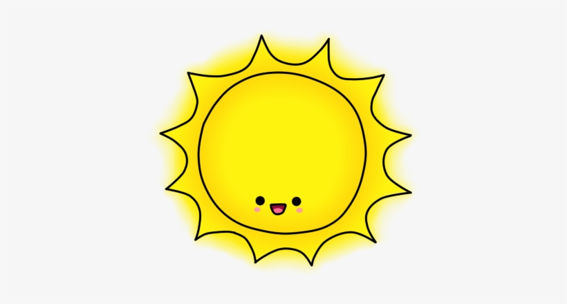 Kawaii Sun - Circle, transparent png