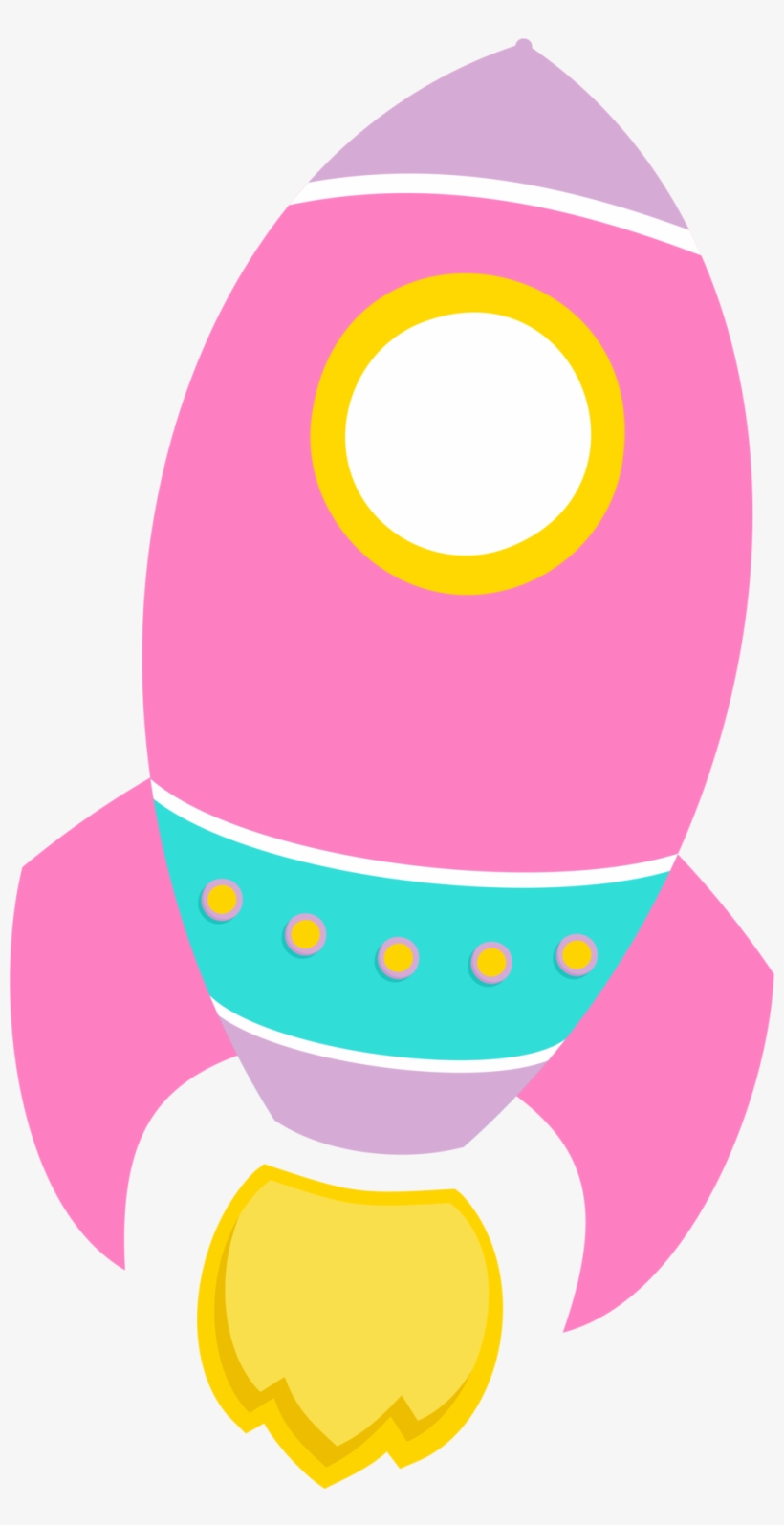 Ver Todas Las Imágenes De La Carpeta Png - Pink Rocket Ship Clipart, transparent png