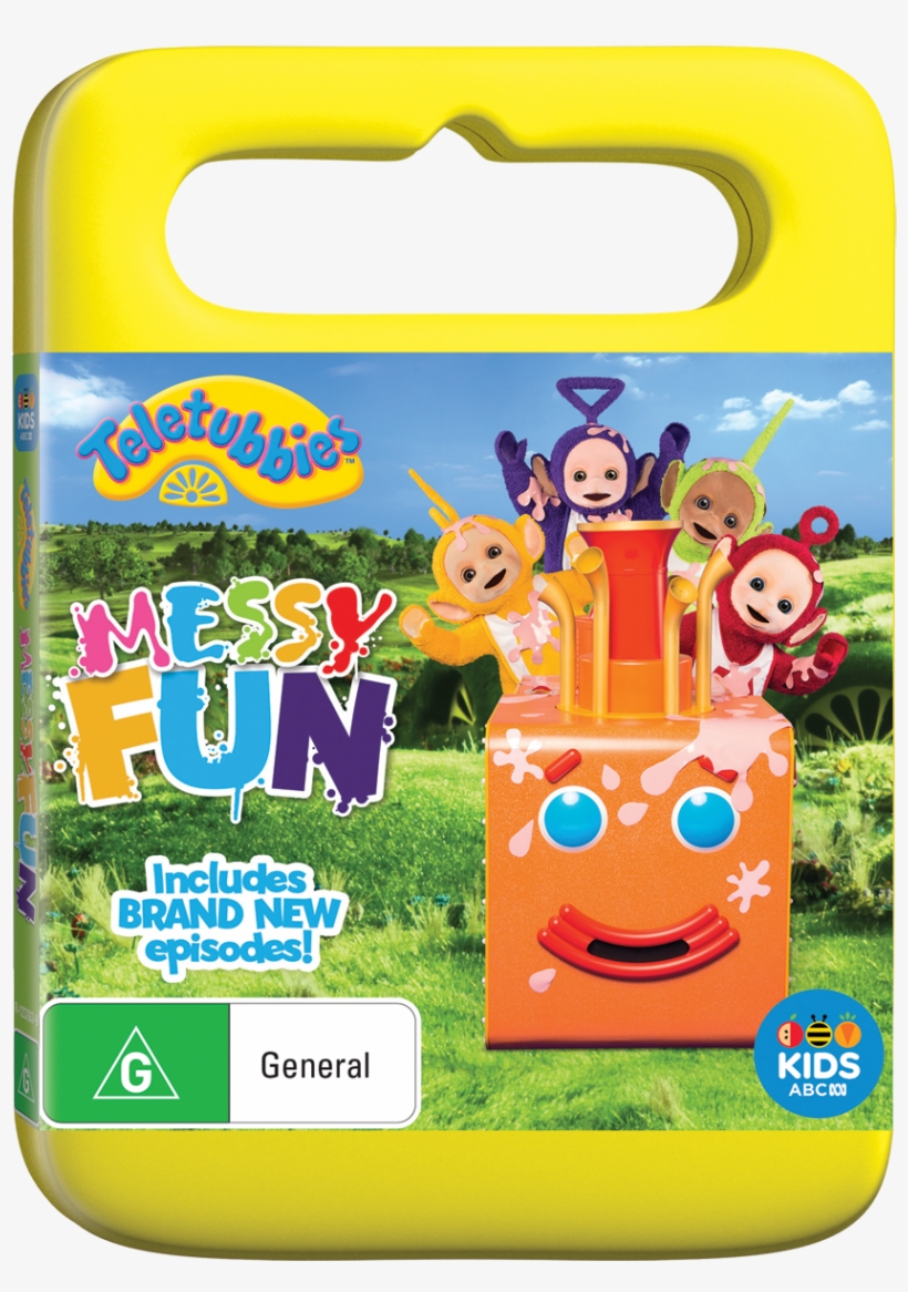 Teletubbies Messy Fun Dvd, transparent png