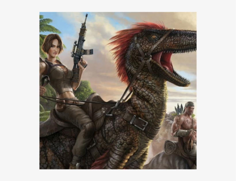 Survival Evolved Developers Want Playstation Early - Ark Survival Evolved Game Poster, transparent png