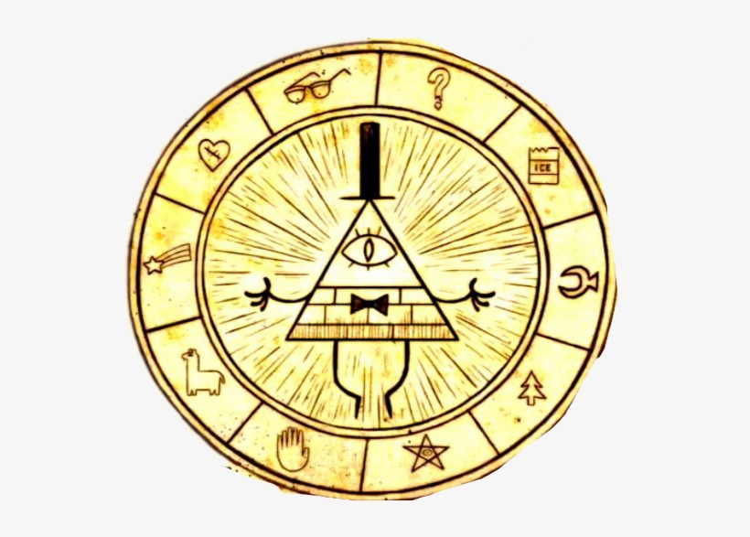 Gravityfalls Gravity Falls Dipper Mabel Billcipher - Illuminati Sign In Gravity Falls, transparent png