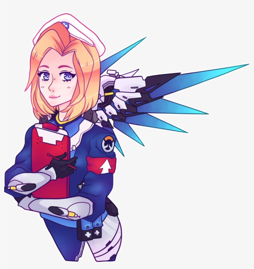 Overwatch Artwidowmakerhigh Nooncup Of Teatwitter - Combat Medic Ziegler Fanart, transparent png