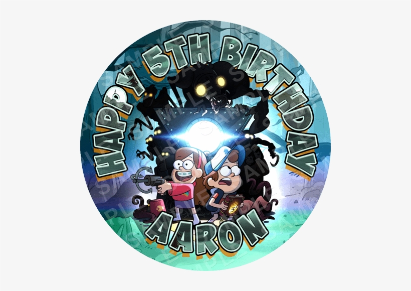 Gravity Falls Edible Cake Topper - Gravity Falls Season 1 Cover, transparent png