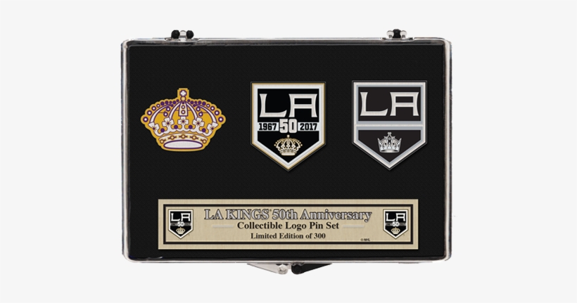 La Kings 50th Anniversary Queens Crown 3 Pin Set - Los Angeles Kings Iphone 7 Case - Los Angeles Kings, transparent png