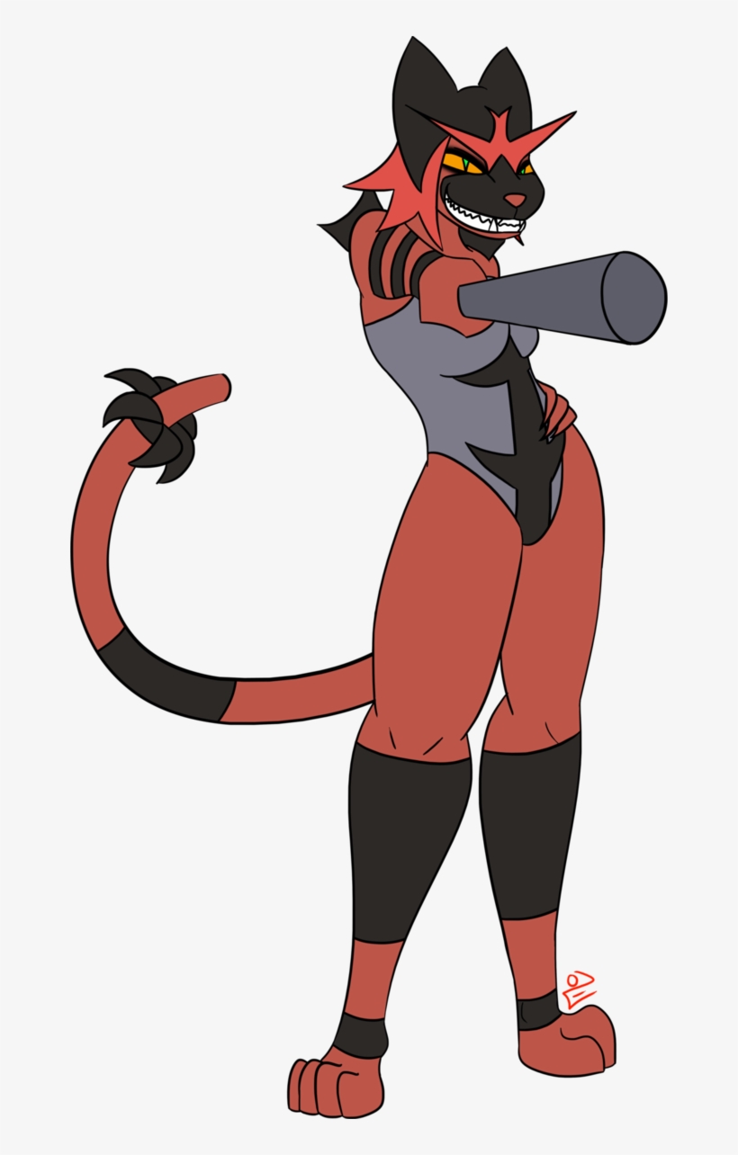 167 Kb Png - Incineroar, transparent png