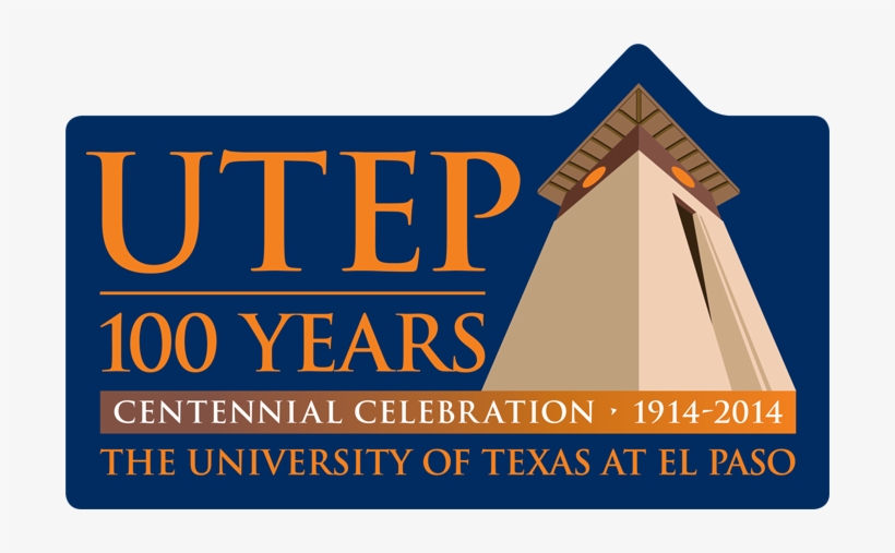Utep Centennial Epcc Nmsu - 100 Year Logo University, transparent png