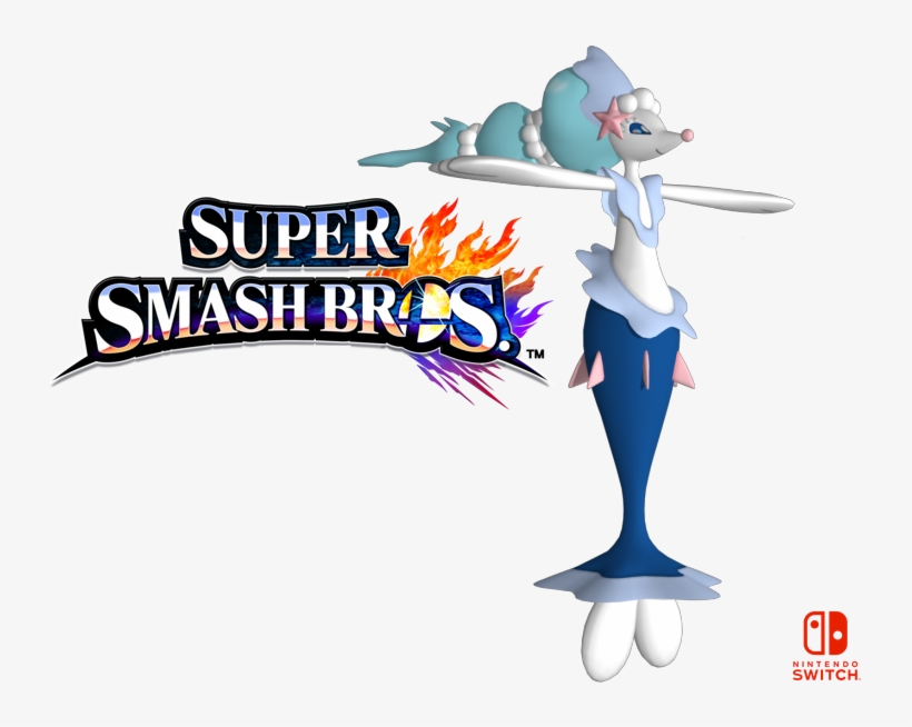 “incineroar Gets A Movie, Decidueye Gets Pokkén, And - Super Smash Bros Title, transparent png