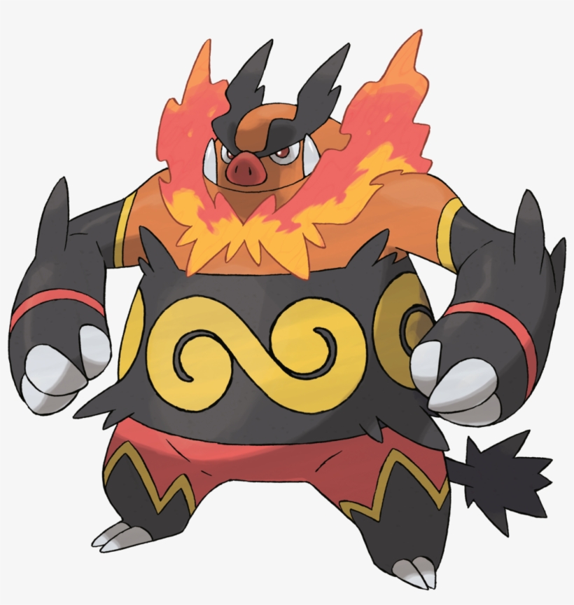 Pokemon Emboar, transparent png