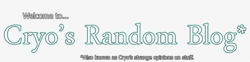 Cryo's Random Blog - Video Game, transparent png