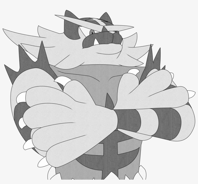 Incineroar - Drawing, transparent png